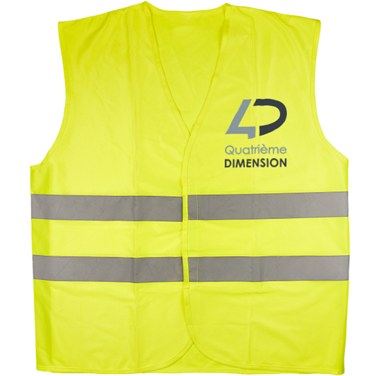 Gilets fluos personnalisés